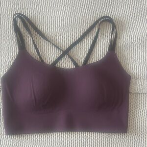Aerie Deep Purple Strappy Bralette